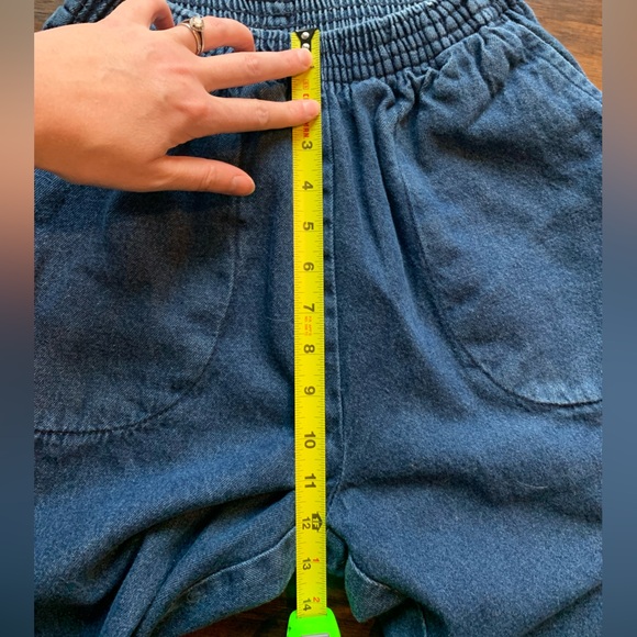 Haband vintage fleece lined Blue Denim Jeans 8p - Picture 8 of 10